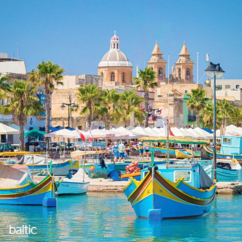 Malta - dazzling turquoise waters