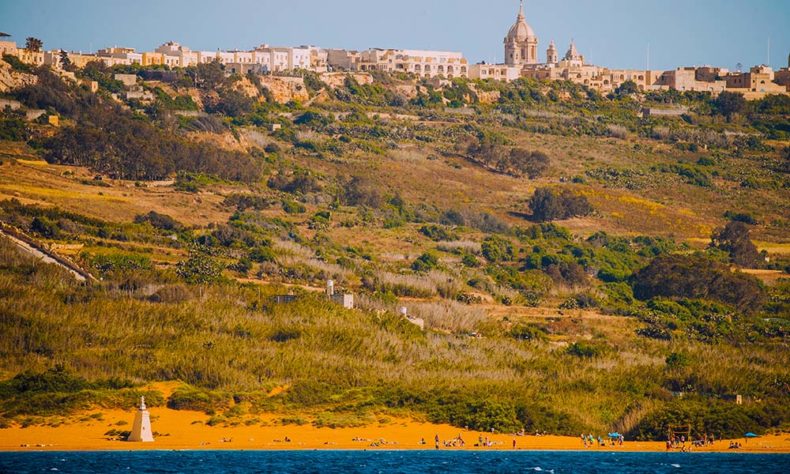Ramla Hamra Bay Gozo Malta