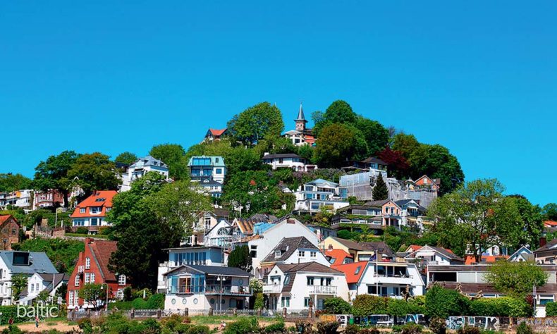 Sullberg - view over Elbe River - Blankenese