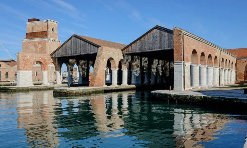 One of the places where the Venice Biennale venue is held