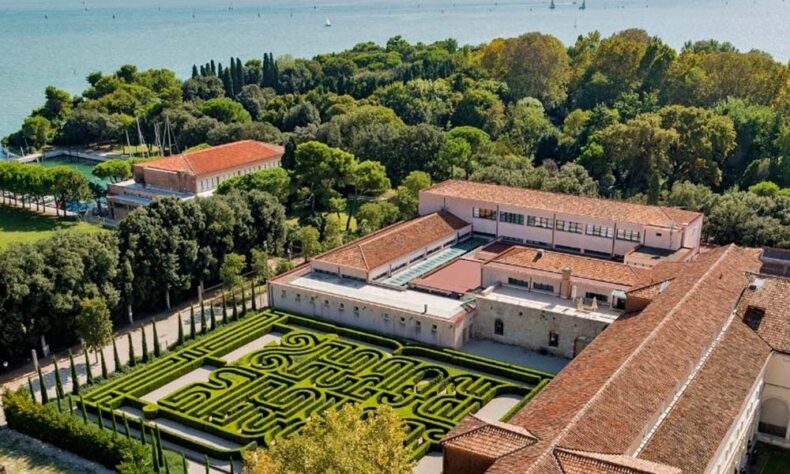 The Labyrinth Borges on the San Giorgio Maggiore island in Venice