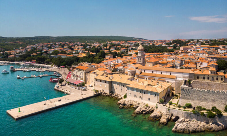 Krk town is a miniature Dubrovnik minus the crowds