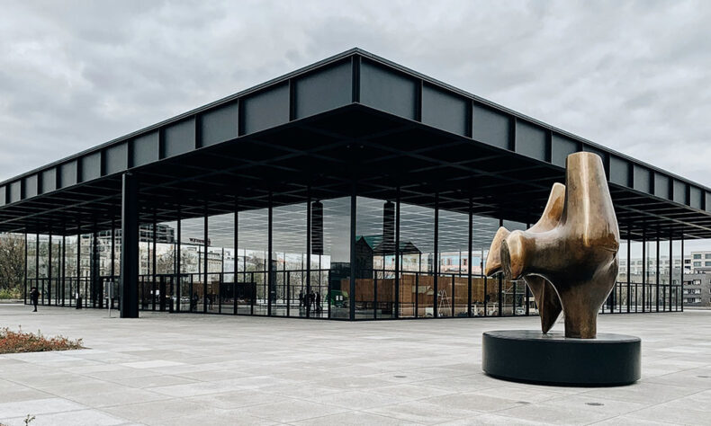 Neue Nationalgalerie is one of the best museums in the world devoted to 20th-century art