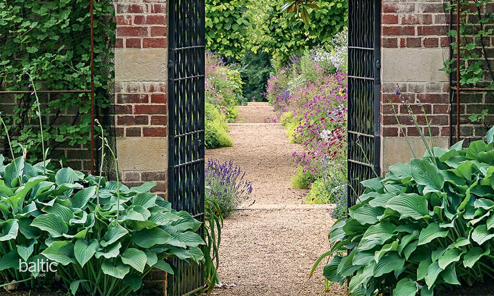 Broughton Grange in Banbury, Oxfordshire, is a large country garden in England