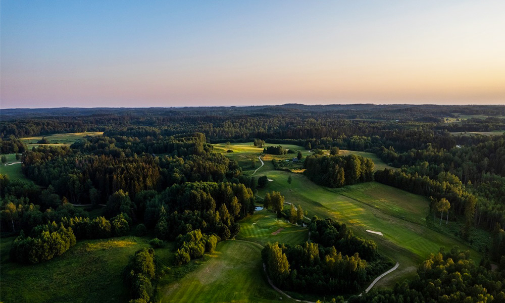 Otepää Golf & Country Club is located in an ancient forest between beautiful lakes