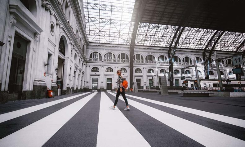 Barcelona railway station