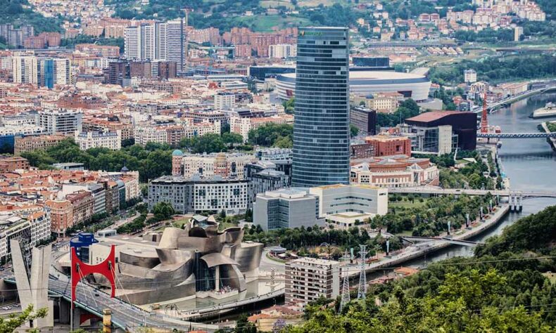 Bilbao is the historical region in northern Spain