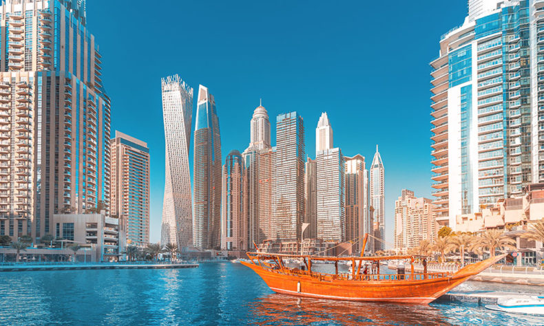 Dubai - oasis of skyscrapers