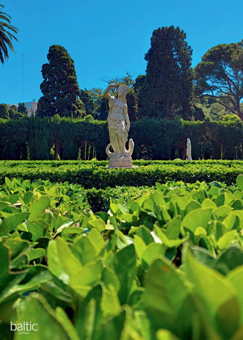 Monforte garden in Valencia