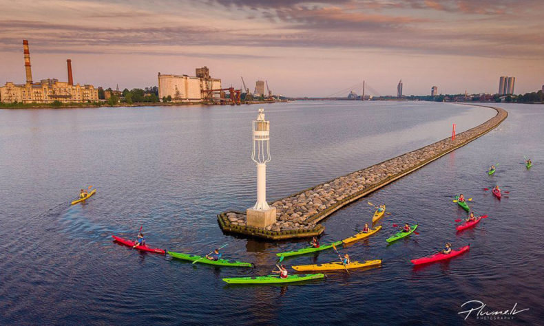 Kayak tour in Riga