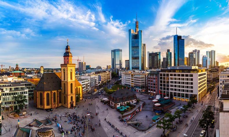 Frankfurt's cityscape