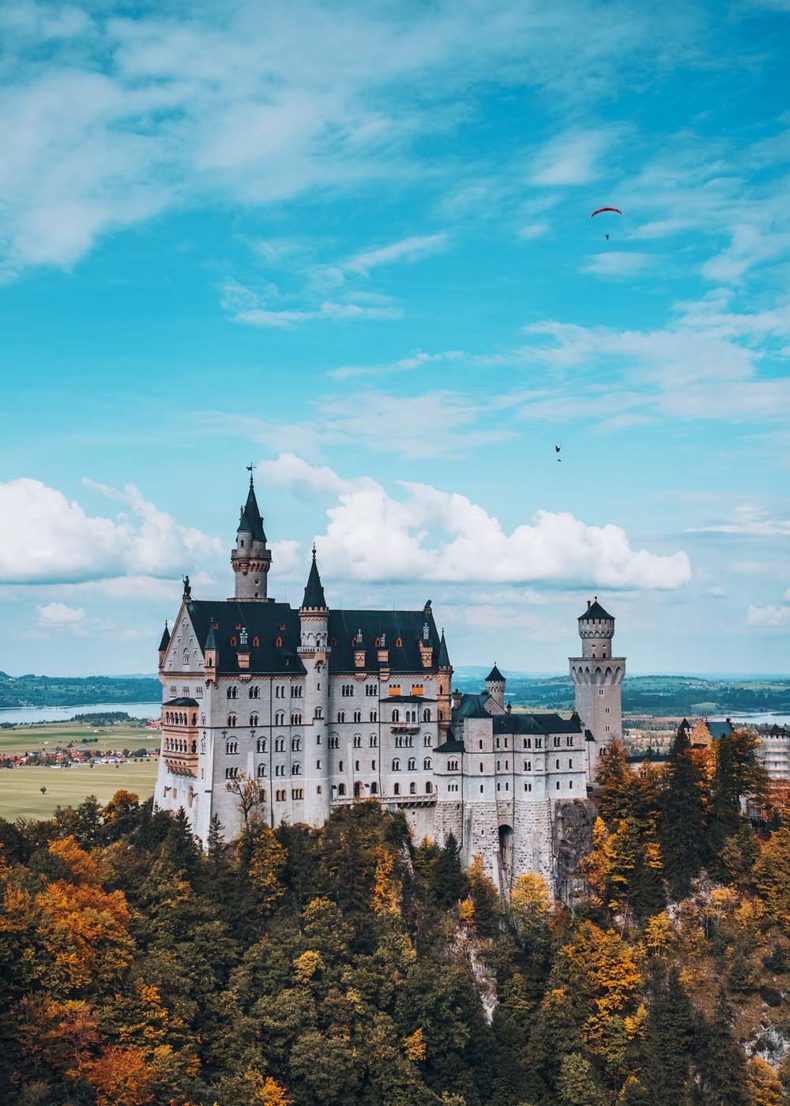 Most famous Bavaria attraction - Neuschwanstein Castle