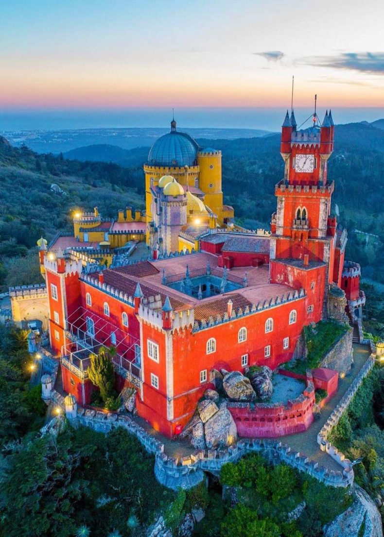 Pena Palace - the most-visited castle in Portugal