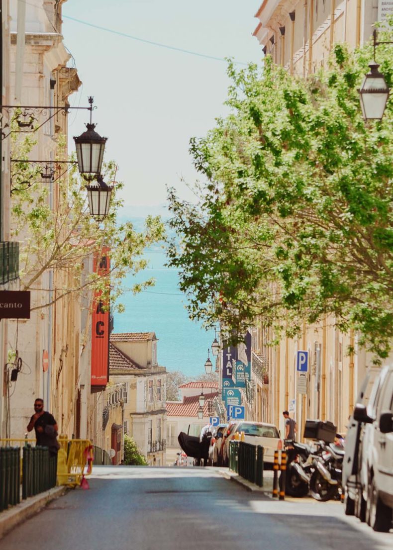 Sunny Portugal streets