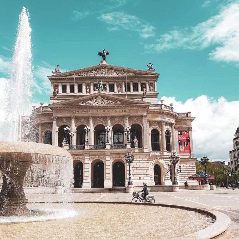 The Alte Oper in Frankfurt