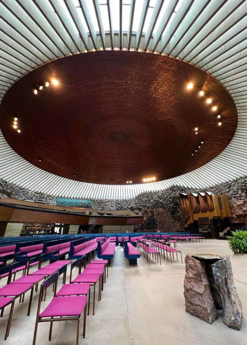 The incredible Temppeliaukio Church