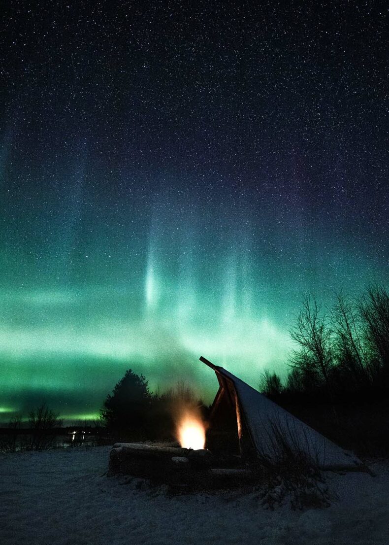 Experience northern lights in Lapland