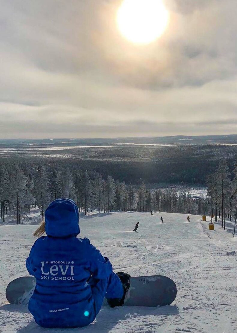 The biggest ski resort in Finland - Levi Ski Centre