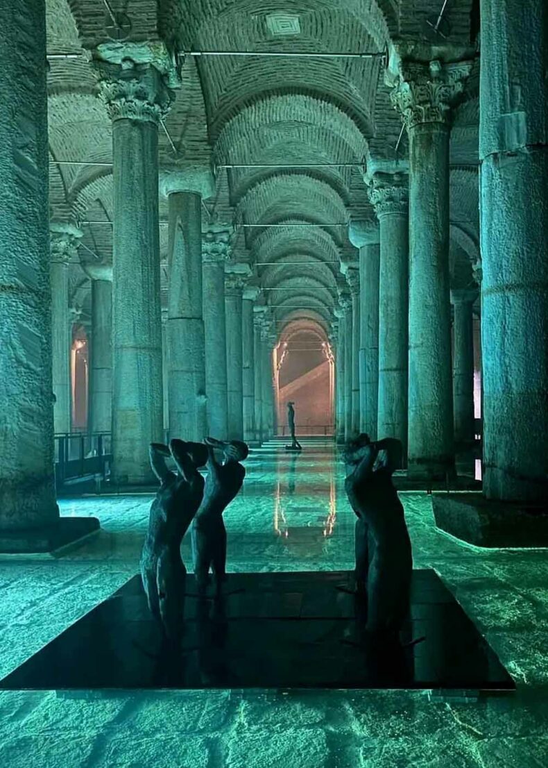 Visit the Basilica Cistern - Subterranean space that was used for water storage