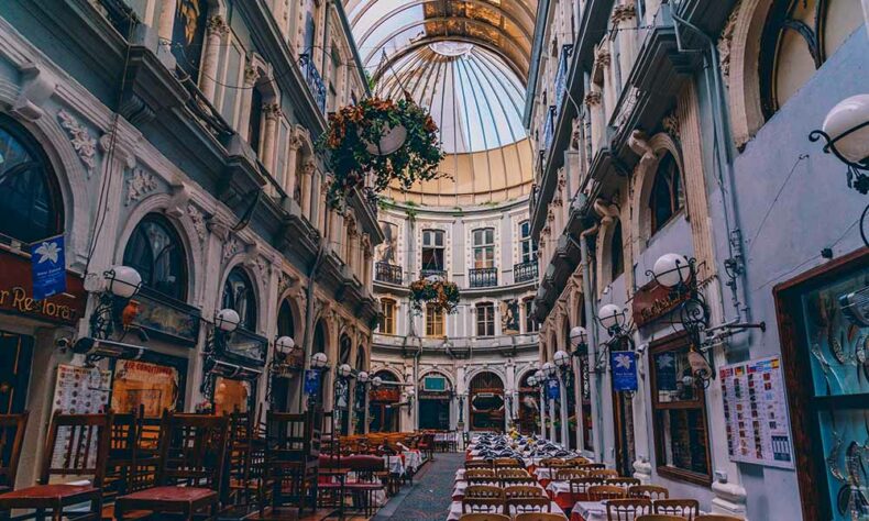 While on İstiklal, take a peek inside the Çiçek Pasajı