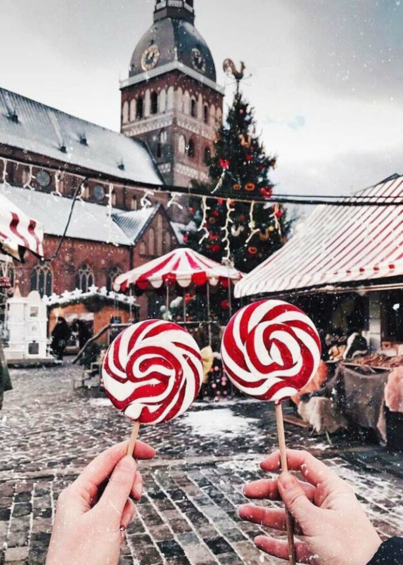 All the necessary ingredients for a delicious celebration you will find in Riga Christmas market
