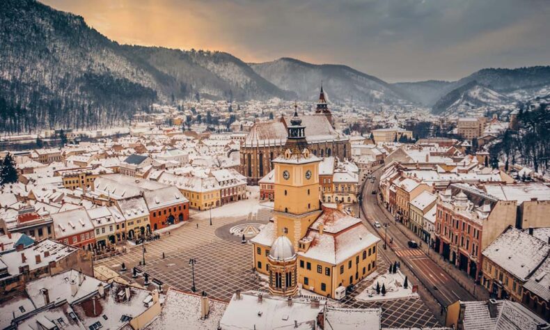 Braşov - a charming mountain resort town