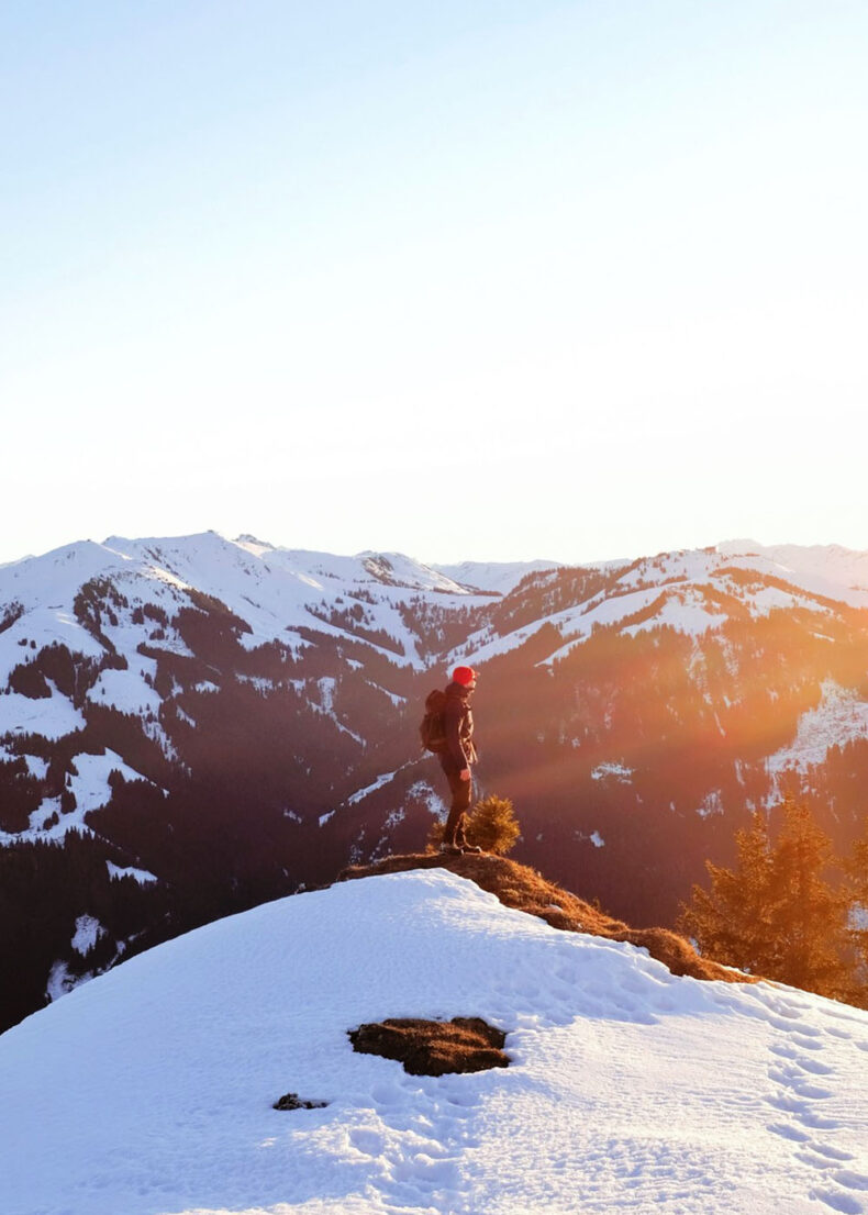 Catch the best sunset view on the top of Kitzbühel