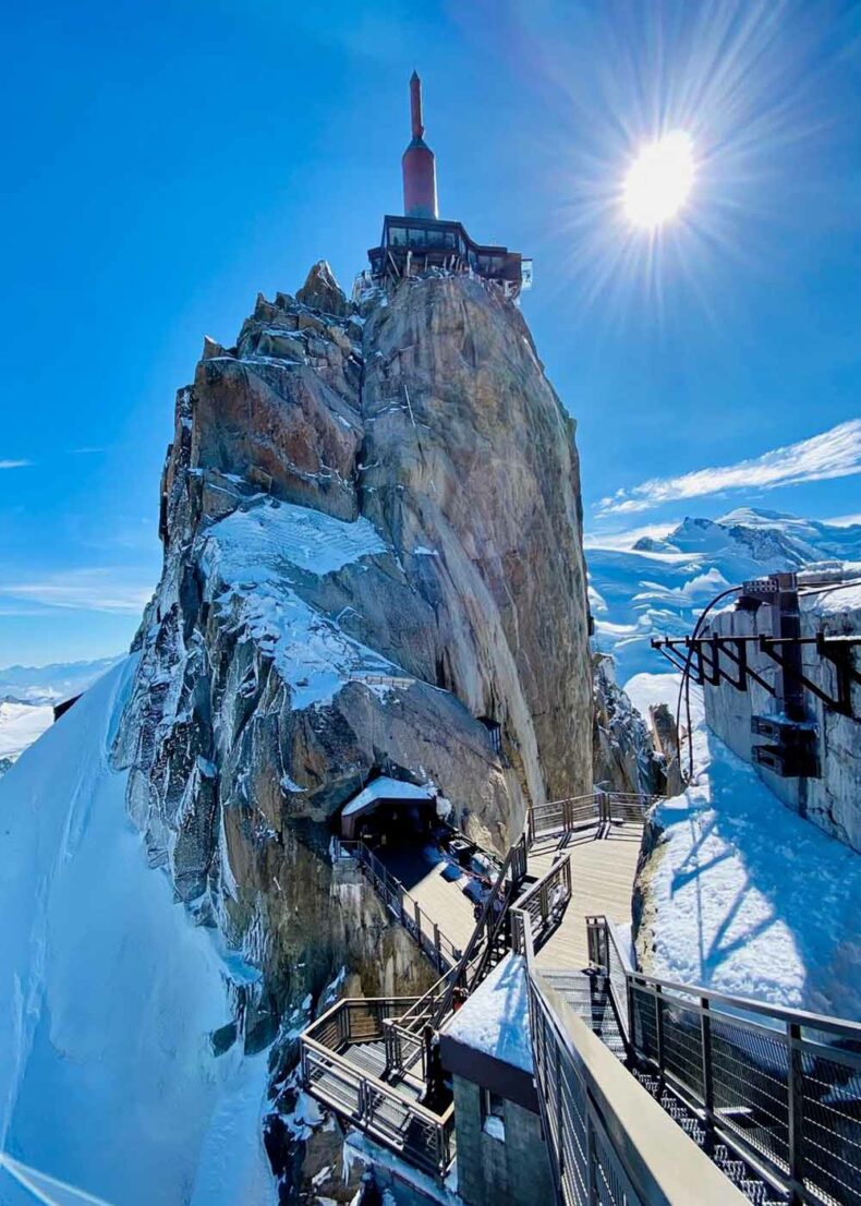 Chamonix offers nearly 170 kilometres of slopes