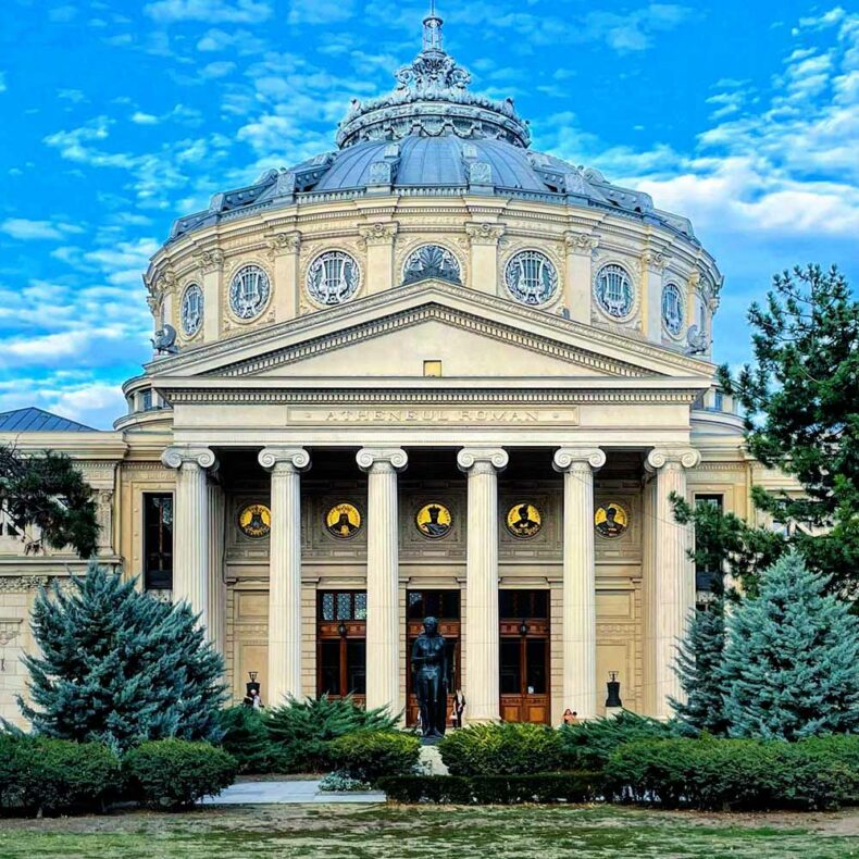 Romanian Athenaeum is a must-see both inside and out