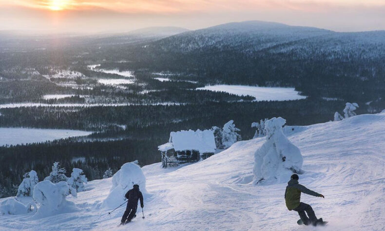 Ski trails are waiting to be explored all over Kittilä