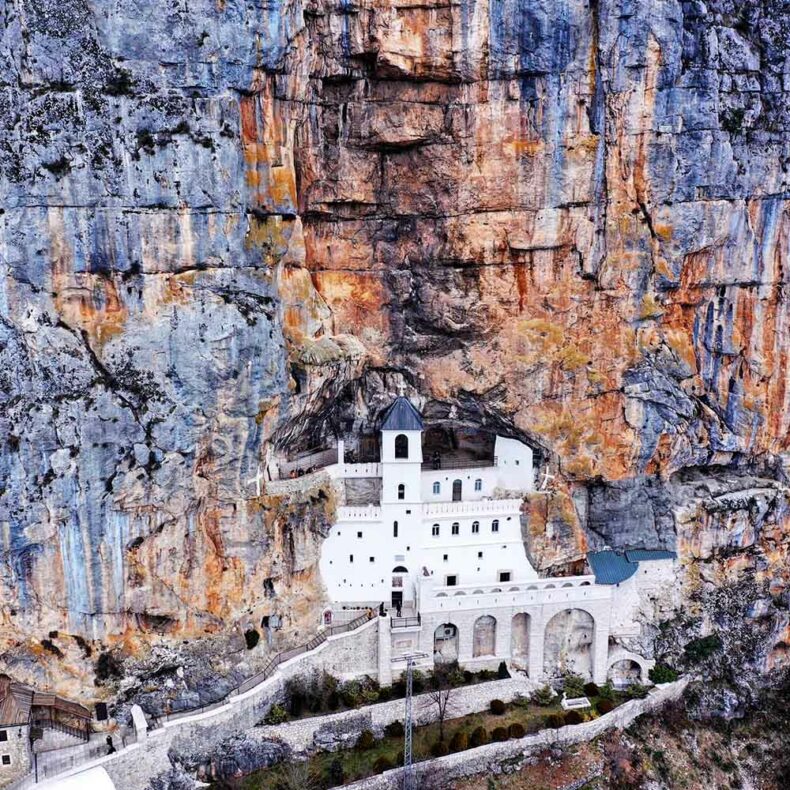 Be sure to see the impressive architecture of Ostrog Monastery