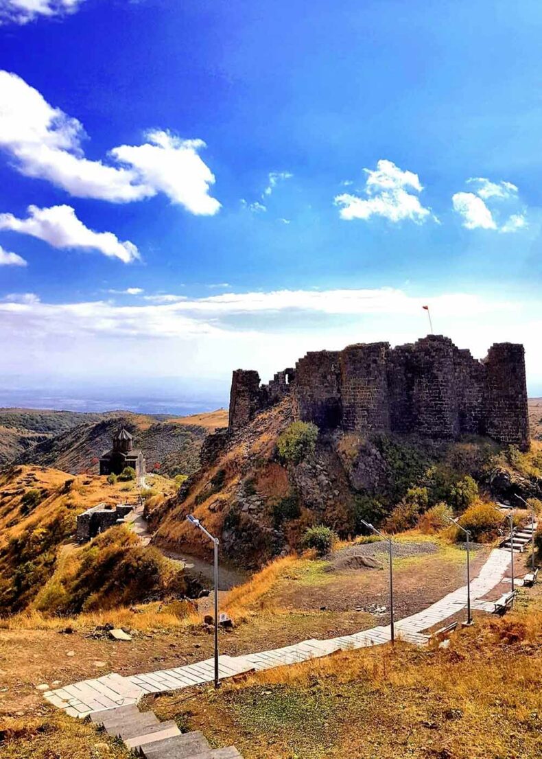 Feel the breath of history in the Amberd Fortress