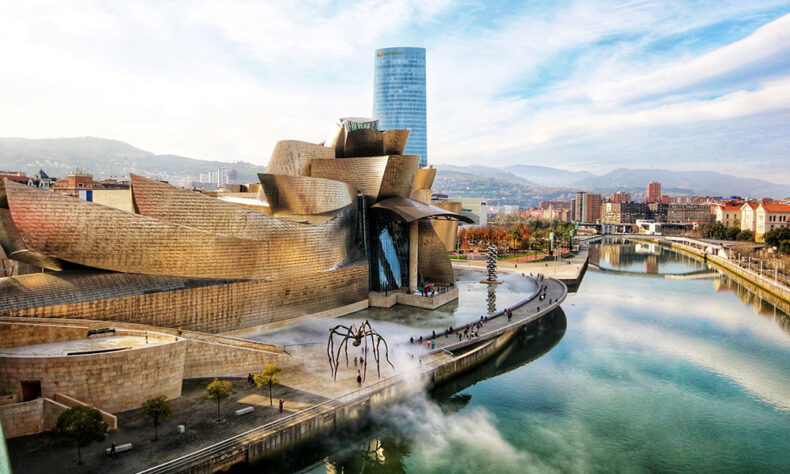 Guggenheim Museum Bilbao is one of the most acclaimed museums in the world