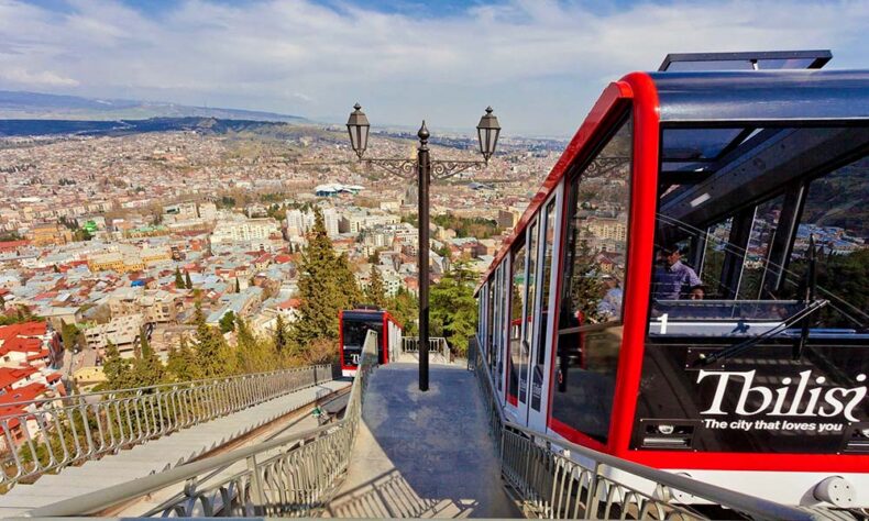 Take the Tbilisi Funicular to appreciate Tbilisi in all its glory