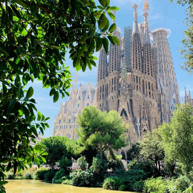 In Barcelona explore the fabled Sagrada Família