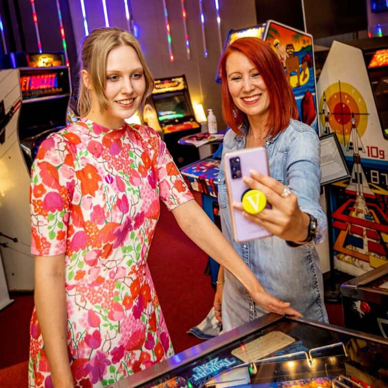 In Vapriikki museum, you will be able to try out arcade video game