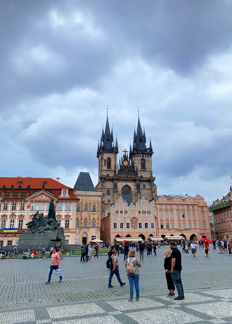 Take a walk to Prague's old city, there you will find breathtaking sights and delicious food