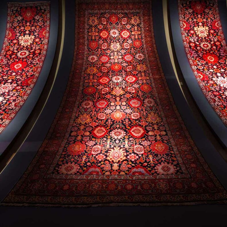 In Baku, you will find one of the largest collections of carpets in the world