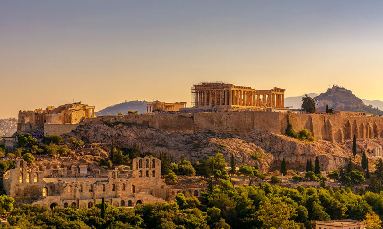 The Acropolis is a symbol of the city of Athens