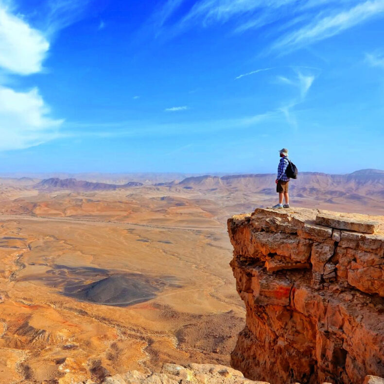 The Negev Desert covers over 55% of Israel