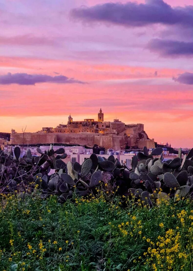 A Gozo island is also home to the Citadel - an ancient, fortified city