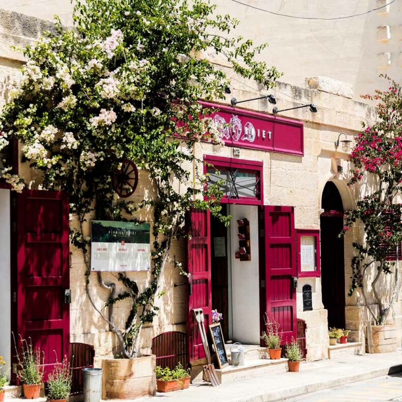 If you are in Dingli, have a meal at Diar il-Bniet, who's serving local, seasonal, and traditional dishes