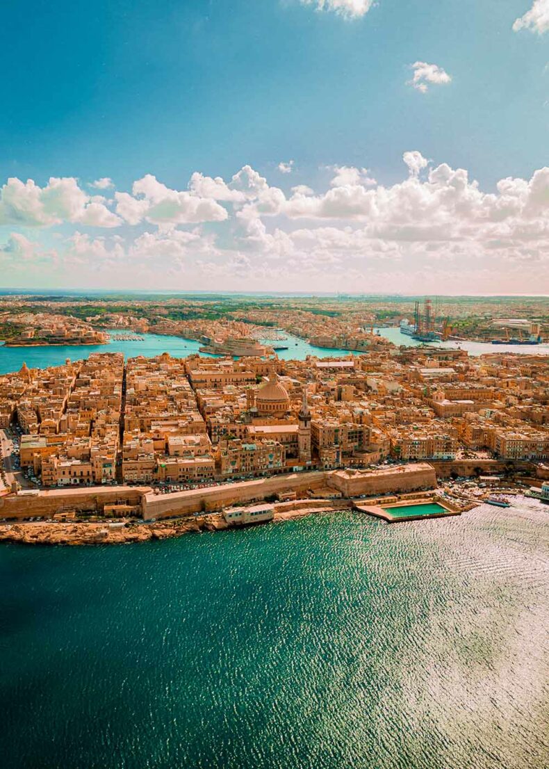 In Malta the sun shines 300 days per year