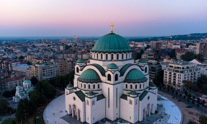 Saint Sava Temple - one of the largest Orthodox churches in the world