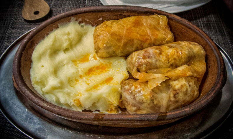 Sarma - one of the traditional dishes in Serbia