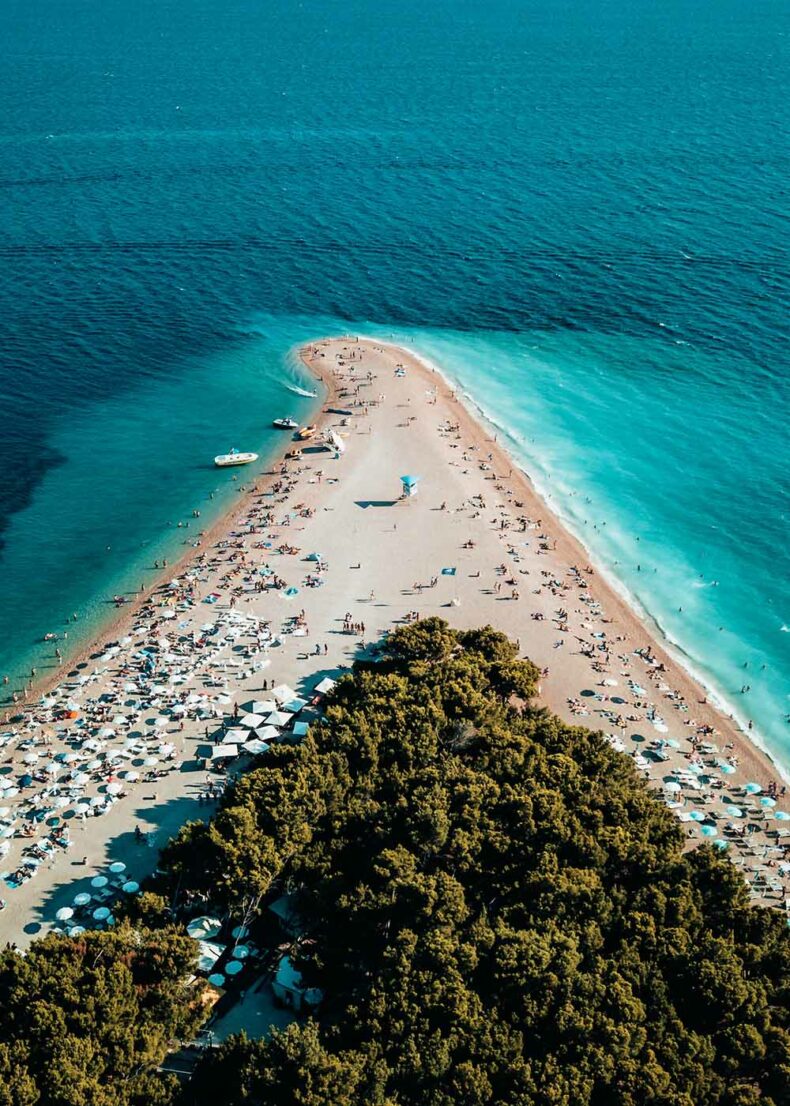 Zlatni Rat is Croatia’s most photogenic beach