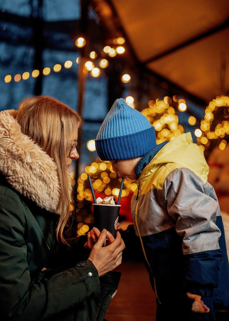 Sample delicious traditional snacks at the Vilnius Christmas market