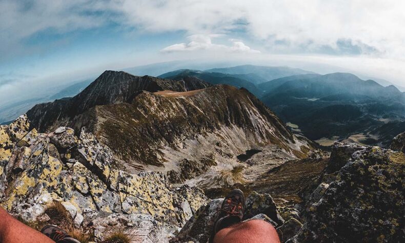 A stunning view from the Retezat Mountains