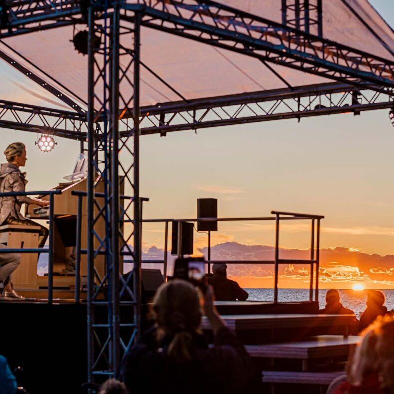 Attend a magical sunrise concert during the Jūrmala Festival