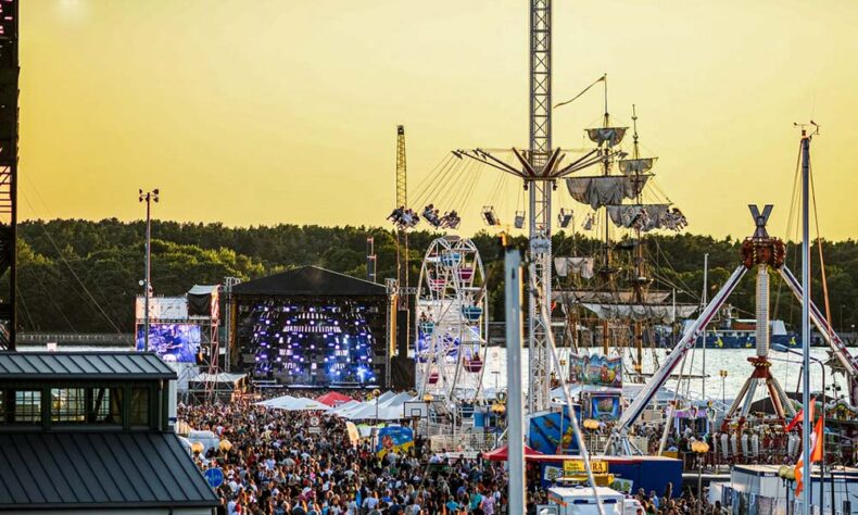 For one whole weekend in July, Klaipeda hosts the Sea festival
